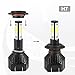X AUTOHAUX 2pcs H7 LED Headlight Adapter Base Bulb Sockets Retainer Holder Universal for Car Black