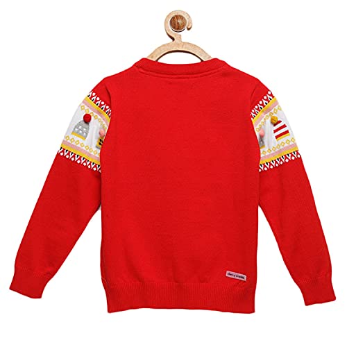 Image of Kids Boys Round Neck Full Pullover Sweater