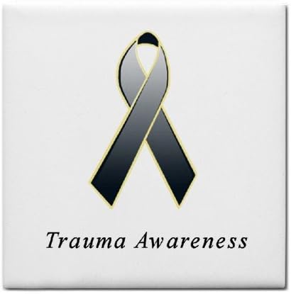 Amazon.com: Trauma Awareness Ribbon Tile Trivet: Home & Kitchen
