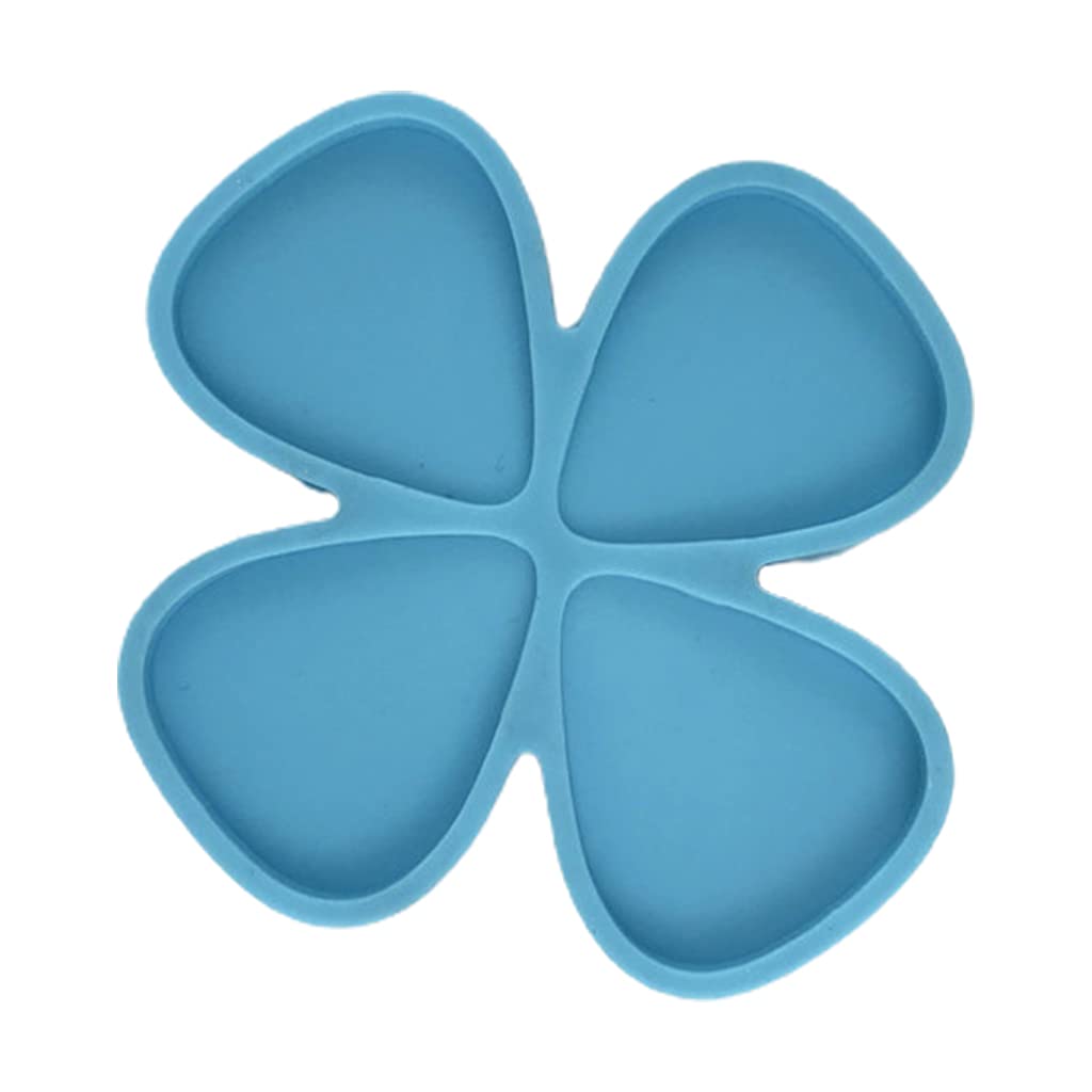 SOFEA Baking Pan, 4Pcs/Set Universal Guitar Picks Epoxy Resin Mold Guitar Plectrums Silicone Mould