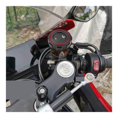 Couvercle liquide frein Tracer 900 au design épuré pour carter moto - 3