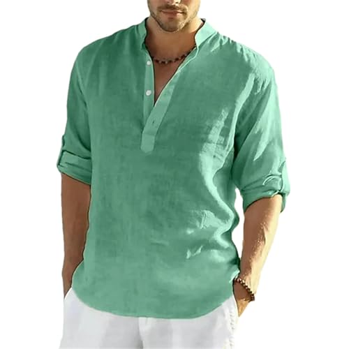 Chemise à manches longues homme anti-froissement avec col montant confort