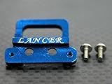 GPM XMods Evolution Touring Upgrade Parts Aluminum Front Body Lock Plate with Screws (for Lancer) -...