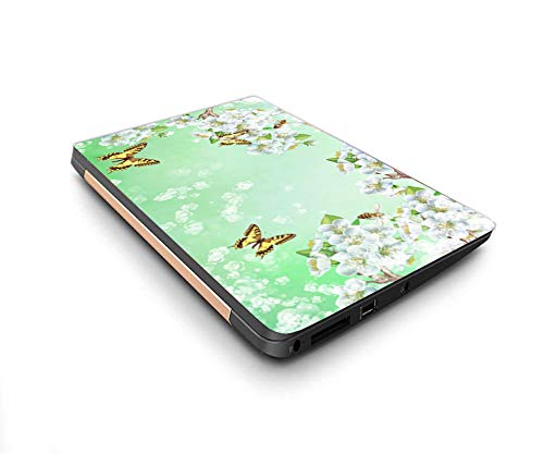 Image of Galaxsia Butterfly D21 Vinyl Laptop Skin /Sticker /Cover /Decal Compatible for Any 14 Inches Laptop (Hp /Dell /Sony /Acer /Lenovo /Asus. Etc) Or Notebook.