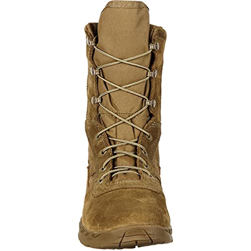ROCKY C7 Lightweight Commercial Military Boot, Coyote Brown, Size 13(W)3