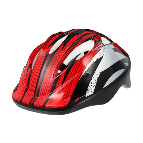 minkissy Infantil de Protección para Ciclismo y Patinaje de Seguridad para Diseño Moderno para Actividades al Aire Talla o Color Rojo