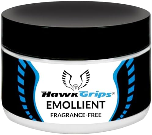 HawkGrips 2oz Unscented Massage Emollient, Oil-Based Vegan Formul...