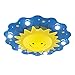 Produktbild KAIRRY Kinderlampe Regenbogen Sonne Baby Lampe blau LED-Decke Baby Licht Deckenlampe Kinderzimmerlampe Deckenleuchte Sonne Junge Leuchten Kiner Schlafzimmerlampe Mit Fernbedienung 60 * 60 * 13CM