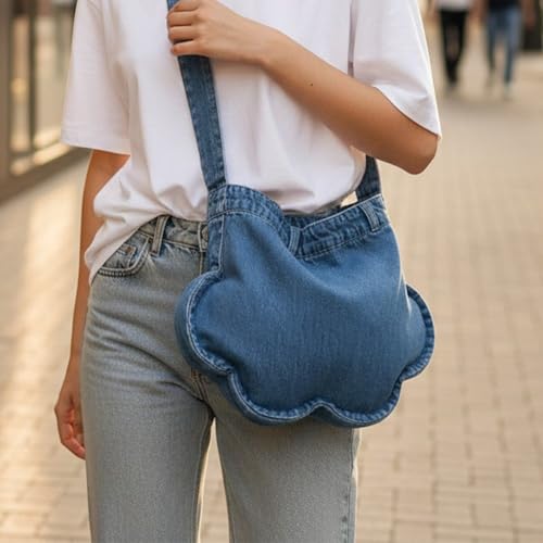 Sac hobo pour femme léger en jean pour soulager vos épaules pendant les voyages - 8