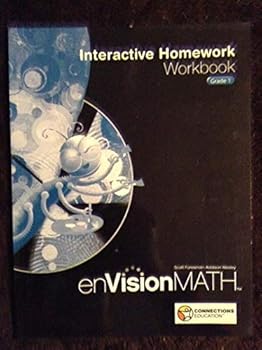 Paperback Connections Academy: enVision Math Interactive Homework Workbook, Grade 1 Book