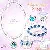 36pcs Princess Play Jewelry Set for Little Girls Ages 4-6, Kids Costume Dress Up Jewelry Necklace Bracelet Rings for Toddlers, Childrens Princess Valentines Party Favors Gift 3 4 5 6 7 8 Year Old Girl #1