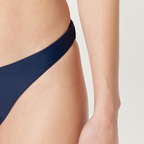 Amazon Essentials Women's high-leg swim bikini bottom, Navy, 14 - Image 3