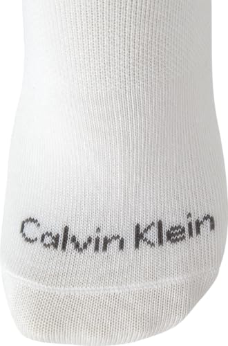 Image of Calvin Klein Womens No Show Socks - 12 Pack Flat Knit Cushioned Athletic Low Cut Socks for Women for Sports and Running