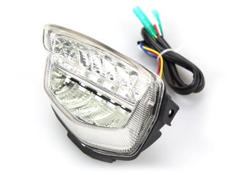 Amazon.com: Integrated Sequential LED Tail Lights Clear Lens