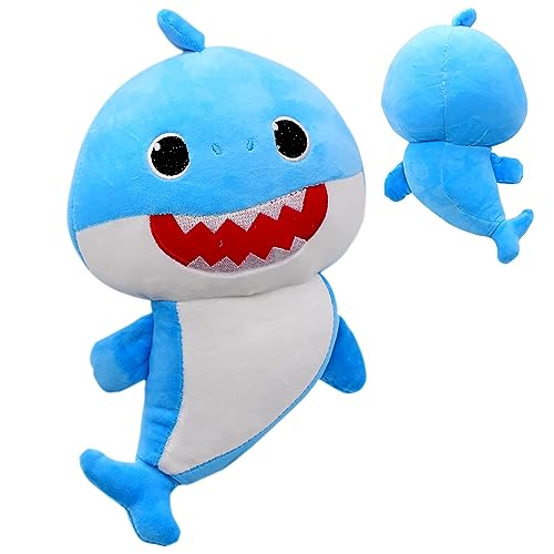 FISAPBXC Shark Peluche, Shark Muñeco de Peluche Anime de Juguete Animal de Peluche Grande y Suave Lindo Tela Suave Animales de Peluche Creativa Juguetes Peluche para Niños Regalo De Cumpleaños