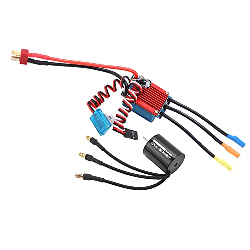 Motor impermeable RC 2430 6300KV resistente al agua con variador ESC 25A de 4 polos 6