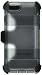 Pelican Voyager Rugged Case with Kickstand Holster for iPhone 6/6s - Retail Packaging - Clear & Gray