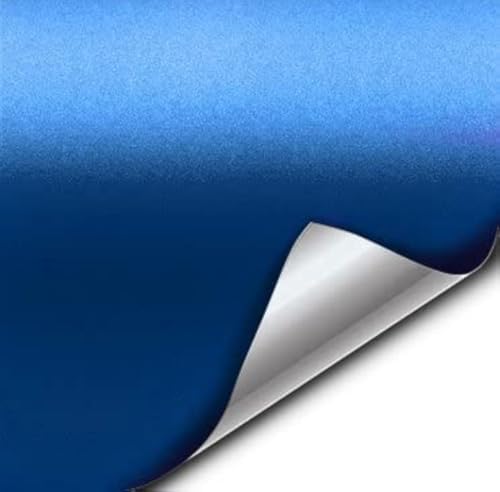 Film vinyle VViViD XPO bleu mat anti-bulles pour une pose facile