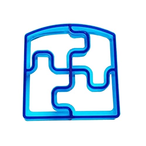 Sandwich Cutter for Kids, Sandwich Shape Bread Cutter, DIY Sandwich Cutters Mould, Uncrustables Sandwich Bread Pancake Maker Cookie Cutter for Kids Children Boys Girls Lunchbox Bento Box Puzzle Rando