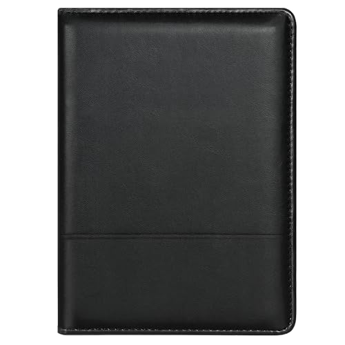 padfolioportfolio binder mini padfolio portfolio binder 5 x 8 legal writing pad a5 document organizer folder for men women black