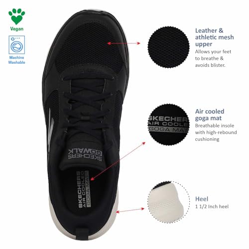 Image of Skechers Mens GO Walk 6 - Bold Knight Slip-on Walking Shoes