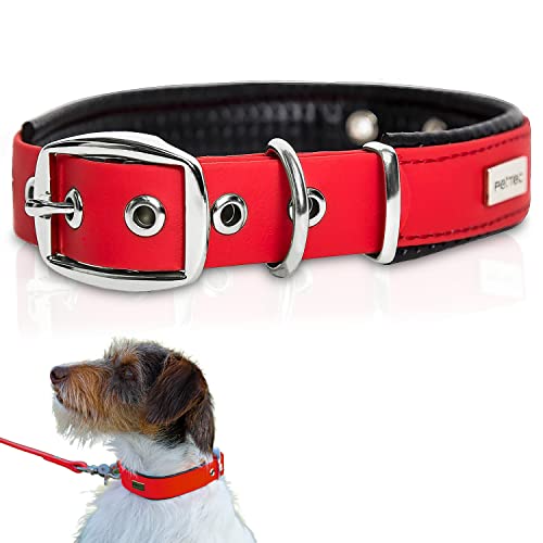 Accesorios para Perros PetTec Trioflex Collar para Perros - para Cachorros Pequeños, Medianos y Grandes - Acolchados para Perros Grandes - Fuerte e...