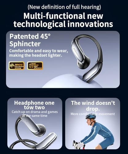 4-in-1 Latest AI Bluetooth translation Earbuds,Real-time Translator of 164 world languages/no subscription required; Powerful bass+Composite frequency response,Superior sound quality meets innovation