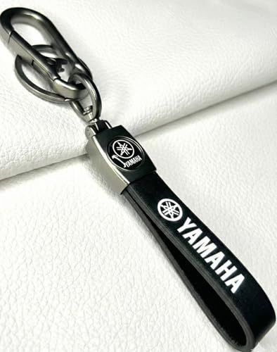 Image of Zuno Leather Keychain for Bike Car Home and Office Keys | Stylish Key Ring for Men and Women | Key Holder for Bags Wallets and Travel Accessories | Ideal Gift for Him Her