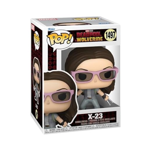 Funko Pop! Marvel: Deadpool & Wolverine - X-23 - Figura de Vinilo Coleccionable - Idea de Regalo - Mercancia Oficial - Juguetes para Niños y Adultos - Movies Fans - Muñeco para Coleccionistas