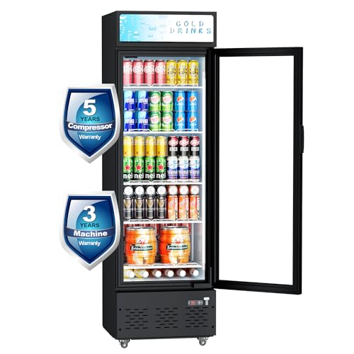 Freezlabs K-SC310 Glass Door Refrigerator Commercial Beverage Refrigerators cover