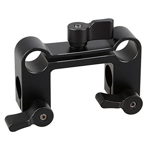 Image of CAMVATE 15mm Rod Offset Railblock 90 Degree DSLR Support Set - 0945