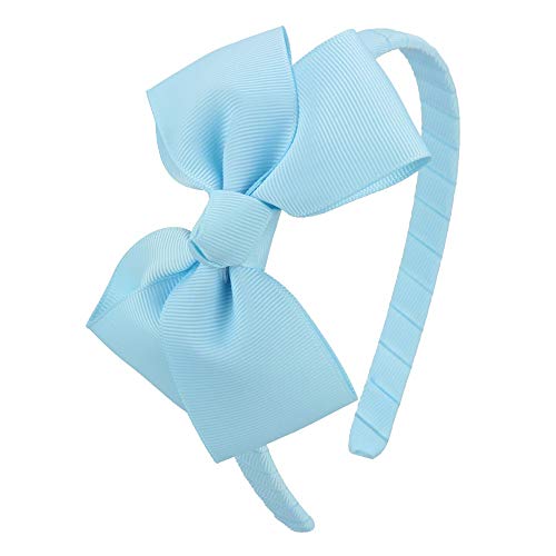 7Rainbows Cute Light Blue Bow Headband For Girls Toddlers. #TOP5