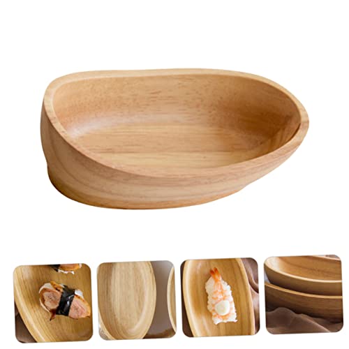Plato decorativo con forma de barco para sushi miniatura 2