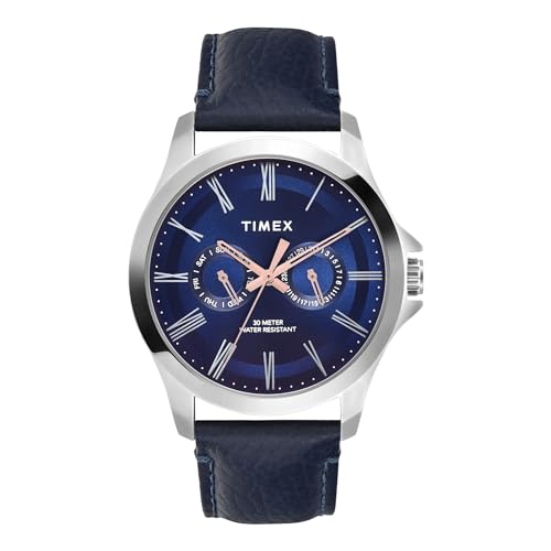 Image of TIMEX Classics Analog Watch for Men with Round Dial & Water Resistant Man's Wrist Watches