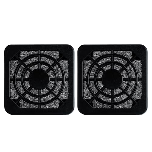 JTQYFI 1 par de filtros de ventilador 4 5 6 7 8 9 12 15 cm a prueba de polvo USB ventilador de refrigeración rejilla de plástico para carcasa de ordenador, ventilador de refrigeración USB