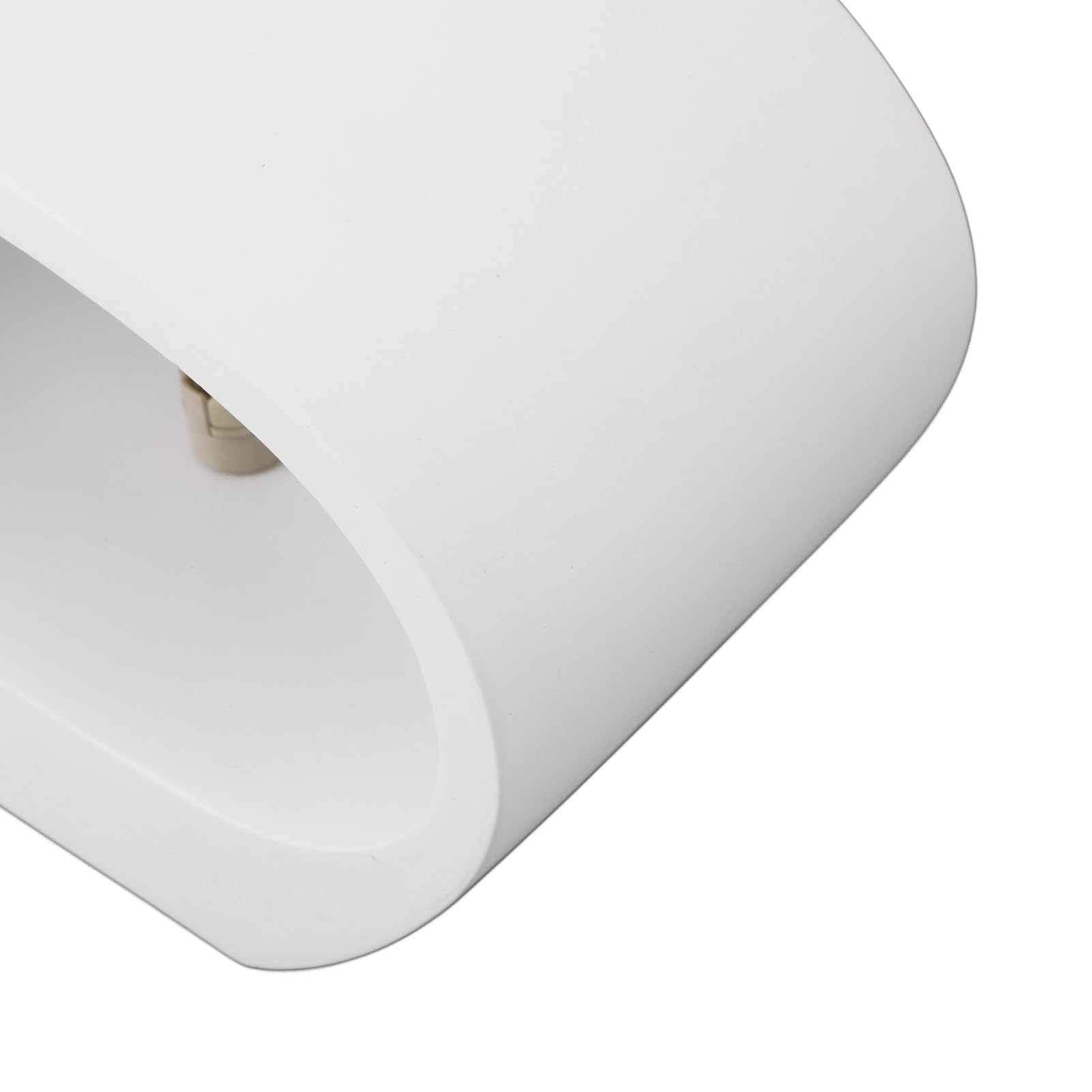 Marhynchus Półcylindryczny Kinkiet, Minimalistyczny Kinkiet ścienny z żywicy G9 do Salonu, Sypialni, Przedpokoju, Oświetlenie góra-dół z łatwą instalacją Nowoczesny Design 8,1x4,8 Cala