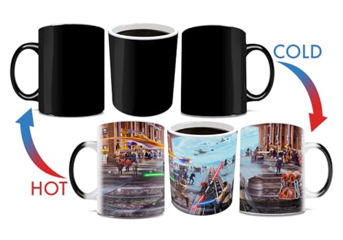 Morphing Mugs Star Wars Taza cerámica sensible 11 oz miniatura 5