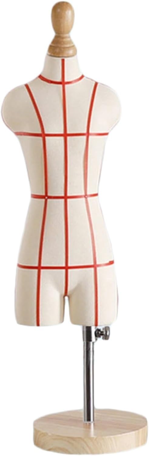 Robe demi-échelle 1:3 en PVC blanc AMITD pour faciliter le moulage et le patronage créatif