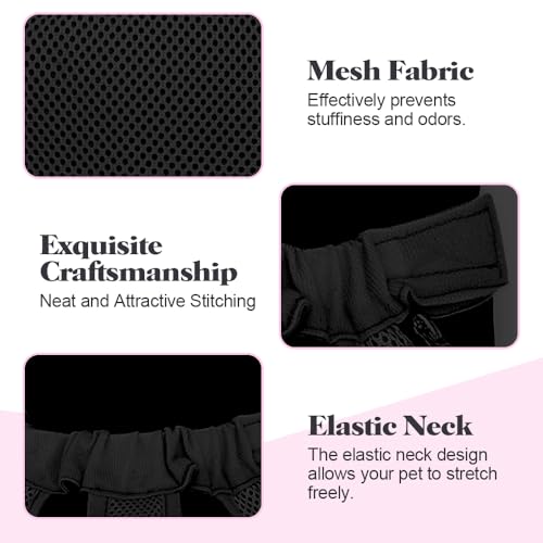 HMCEY Haustier Rucksack,Tragerucksack für Kleine Hunde Katzen,Verstellbarer Hunderucksack Transport Katze,Pet Backpack,Faltbare Tragetasche Hund Reisetasche Tragbar für Kleine Hunde Welpen Katzen