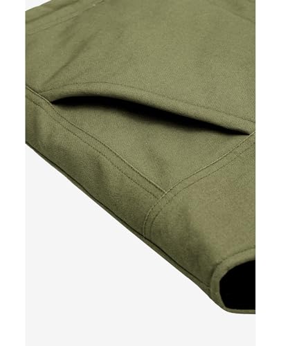 Image of ZENTHACE Mens Quilted Lined Duck Canvas Work Vest,Brass Zip Up