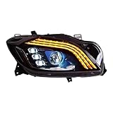 Faros delanteros para coche Compatible Con Benz ML300, ML350, ML400 W166 (2012-2015), bombillas LED DRL, mejora de faros delanteros, lente de proyector, accesorio para coche.