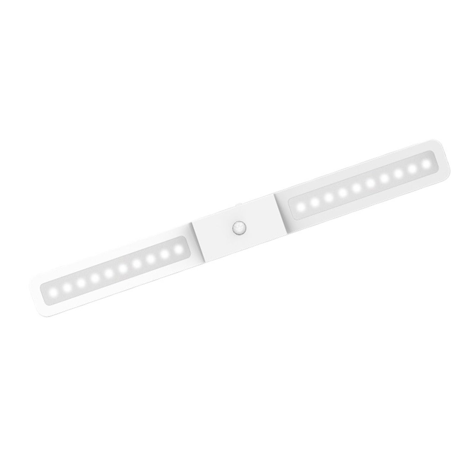 Luz LED De Inducción For Armario, Sensor Movimiento, Dormitorio, Cocina, Iluminación For, Cinta Magnética Recargable, 40CM, 20LED Detector De Movimiento