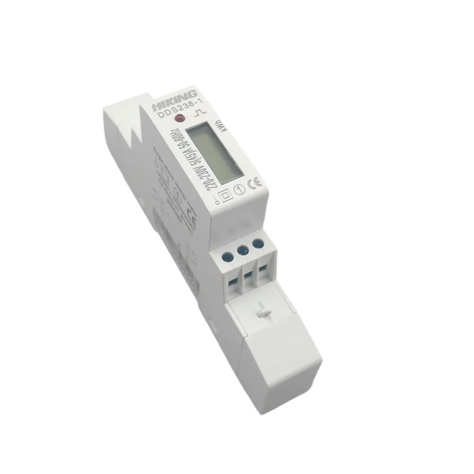 Contatore di energia 5 A 45A 220V 50HZ 60HZ Display Monofase su Guida DIN KWH Wattora Contatore di energia su Guida DIN