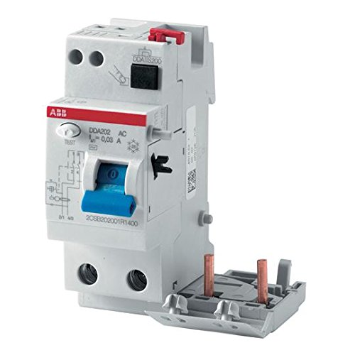 Bloc différentiel ABB Entrelec DDA202AC 25A 100mA pour protection modulaire