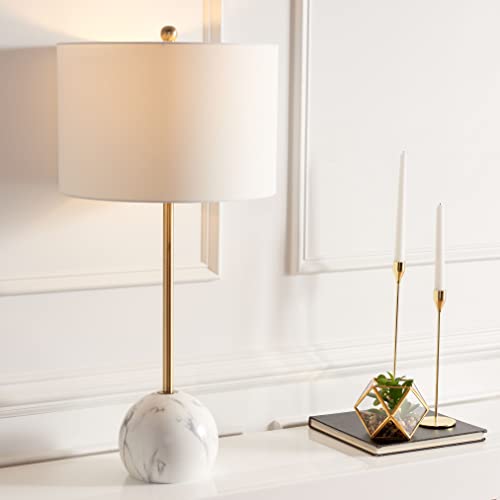 Lámpara de Mesa SAFAVIEH Kyrene 32 pulg Mármol Dorado miniatura 2