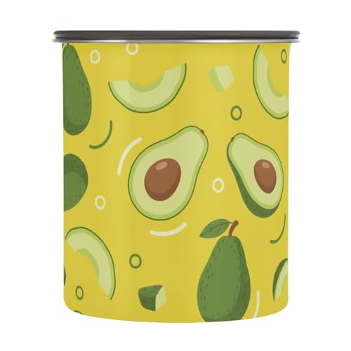 Contenedor de café DOMIKING 900 ml acero inox.