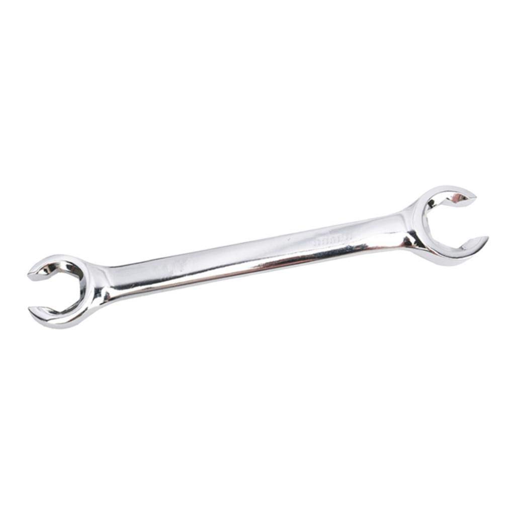 Skkwjege Silver 10 Pieces12 Mm Double Headed Metric Open End Wrenches For Oil Pipe Tubing Spanner
