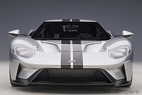 Modelo Coche Ford GT 2017 1:12 Autoart Plata miniatura 4