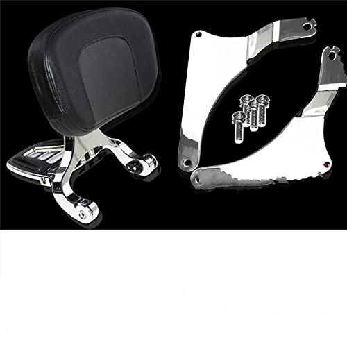 Dossier de siège de pilote réglable en cuir pour moto Harley Softail Breakout 2013-2017