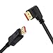 ALYYDBG 8K@60Hz 90 Degree Angled DP 1.4 Cable Male to Male Right Angle Displayport 1.4 Cable Support 8K@60Hz, 4K@144Hz, 1080P@240Hz 6FT/1.8M